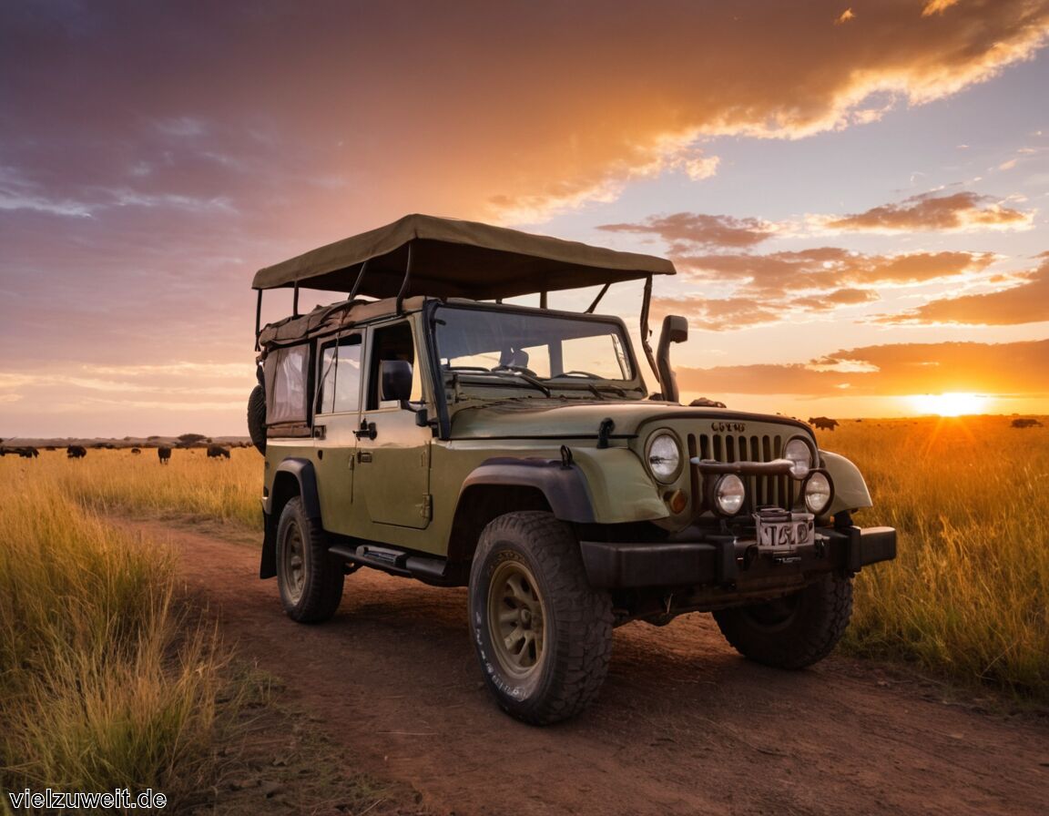 Safari-Touren in der Serengeti - Abenteuerurlaub die spannendsten Outdoor Erlebnisse weltweit